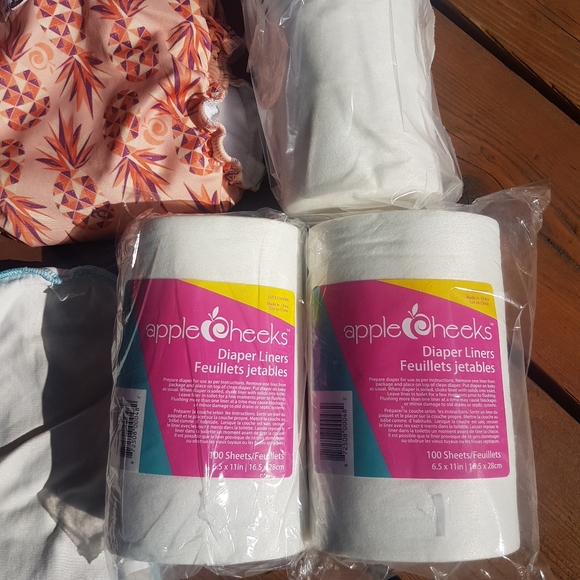 Apple Cheeks Cloth Diaper Lot Size 2 - Picture 5 of 6